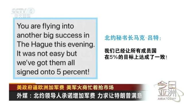 體育投注：美政府逼歐洲加軍費，美軍火商忙著搶市場